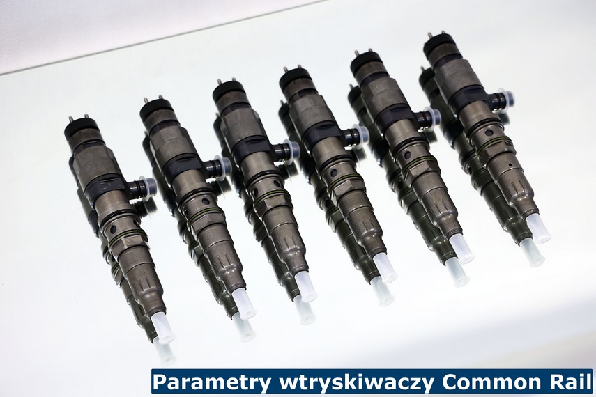 Parametry wtryskiwaczy Common Rail Parametry wtryskiwaczy