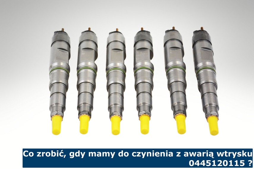 Co zrobić, gdy mamy do czynienia z awarią wtrysku 0445120115 ? Co zrobić, gdy mamy do czynienia z awarią wtryskiwacza 0445120115 ?