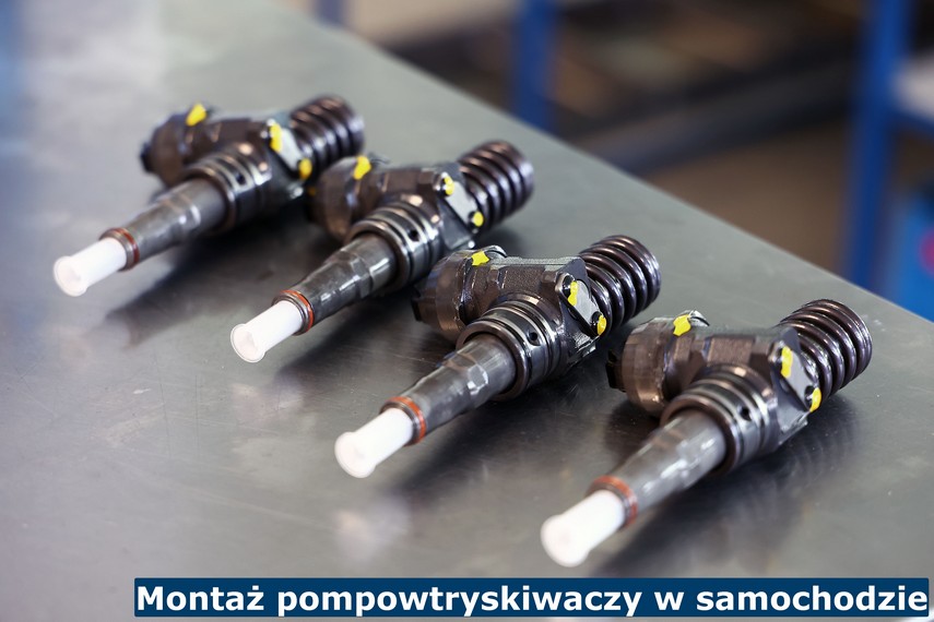 Montaż pompowtryskiwaczy w samochodzie Montaż pompowtrysków w samochodzie