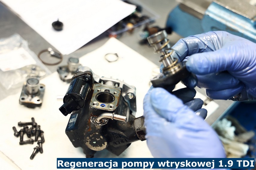 Regeneracja pompy wtryskowej 1.9 TDI Regeneracja pompy wtryskowej