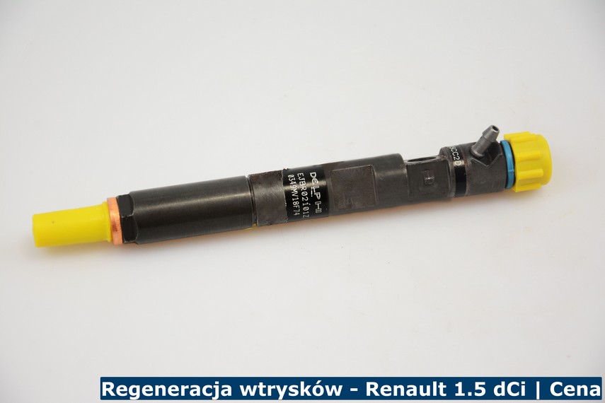 Regeneracja wtrysków - Renault 1.5 dCi | Cena