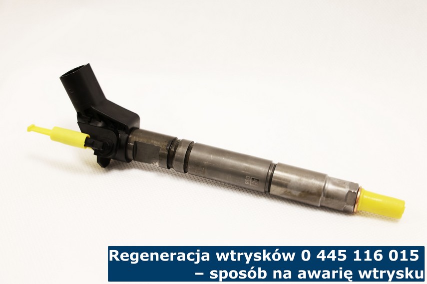 Regeneracja wtrysków 0 445 116 015 – sposób na awarię wtrysku Wtrysk 0 445 116 015 po skutecznej regeneracji
