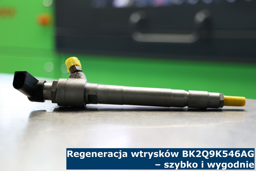 Regeneracja wtrysków BK2Q9K546AG – szybko i wygodnie Wtrysk BK2Q9K546AG po szybkiej i skutecznej regeneracji