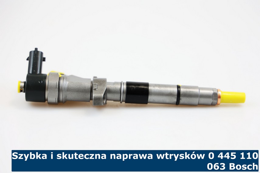 Szybka i skuteczna naprawa wtrysków 0 445 110 063 Bosch Wtrysk 0 445 110 063 Bosch po skutecznej naprawie
