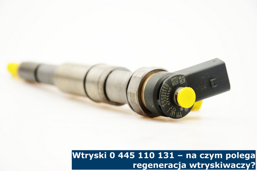 Wtryski 0 445 110 131 – na czym polega regeneracja wtryskiwaczy? Wtrysk 0 445 110 131 po regeneracji