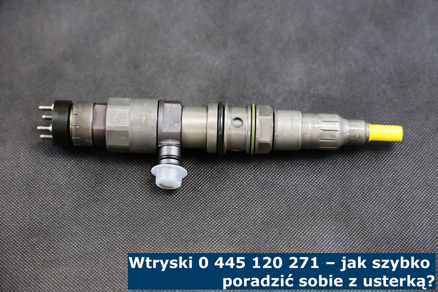 Wtryski 0 445 120 271 – jak szybko poradzić sobie z usterką? Wtrysk 0 445 120 271 po naprawie usterki
