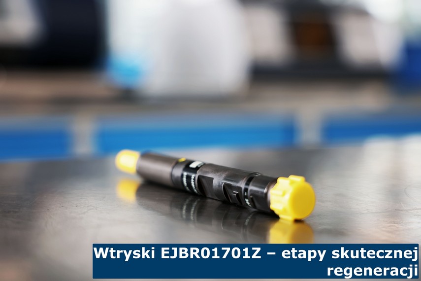 Wtryski EJBR01701Z – etapy skutecznej regeneracji Wtrysk EJBR01701Z po skutecznej regeneracji