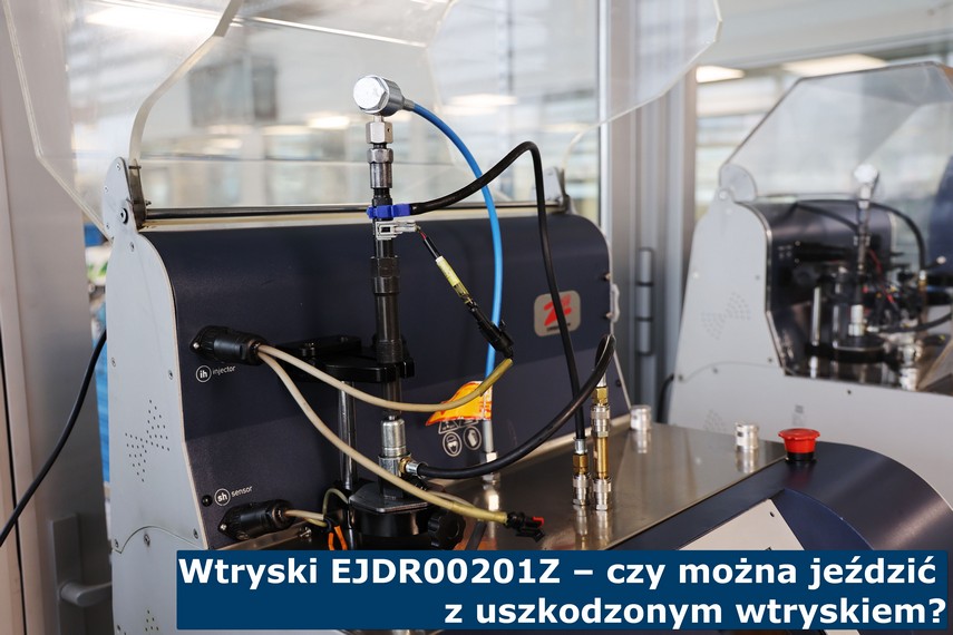 Wtryski EJDR00201Z – czy można jeździć z uszkodzonym wtryskiem? Uszkodzony wtrysk EJDR00201Z podczas naprawy