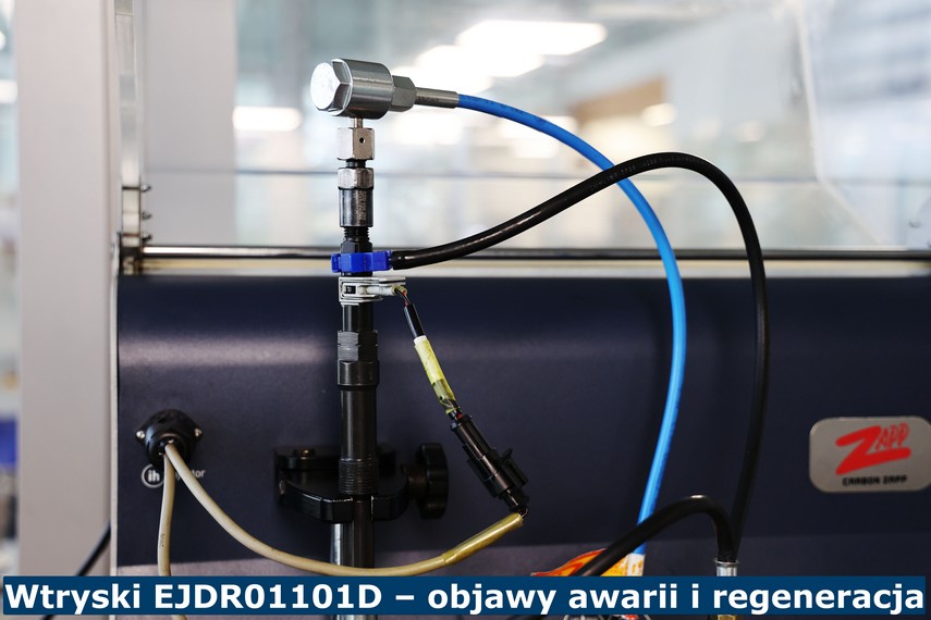 Wtryski EJDR01101D – objawy awarii i regeneracja Wtryski EJDR01101D podczas procesu regeneracji