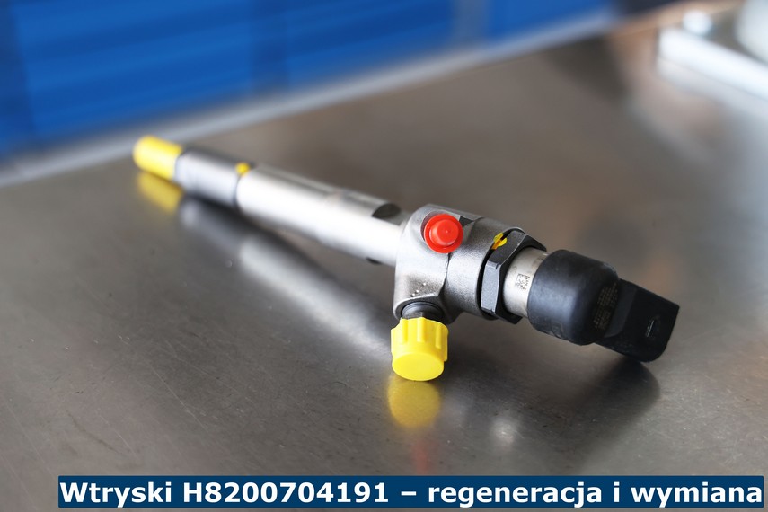 Wtryski H8200704191 – regeneracja i wymiana Wtryski H8200704191 po regeneracji