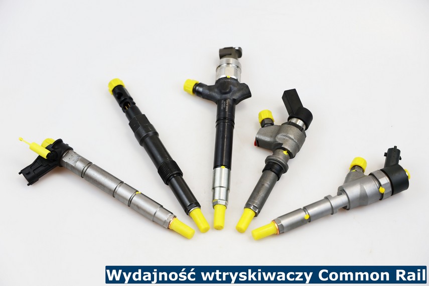Wydajność wtryskiwaczy Common Rail Parametry wtryskiwaczy CR