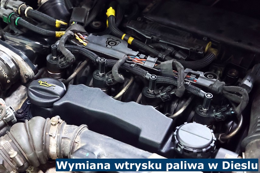Wymiana wtrysku paliwa w Dieslu Wymiana wtrysku paliwa