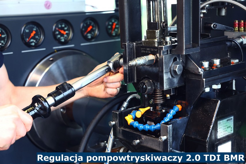 Regulacja pompowtryskiwaczy 2.0 TDI BMR Regulacja pompowtryskiwaczy