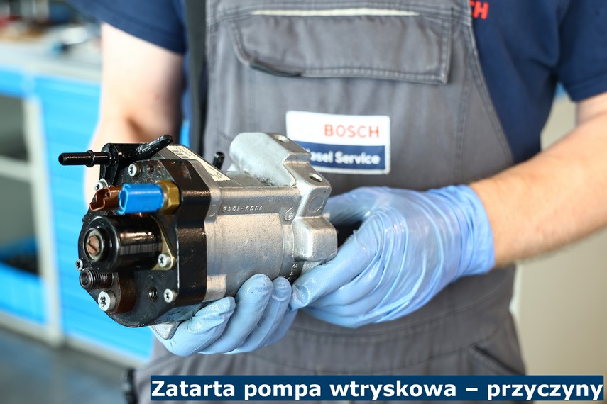 Zatarta pompa wtryskowa – przyczyny Zatarta pompa wtryskowa