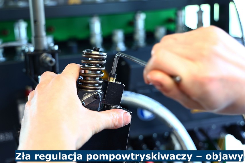 Zła regulacja pompowtryskiwaczy – objawy Objawy złej regulacji pompowtryskiwaczy