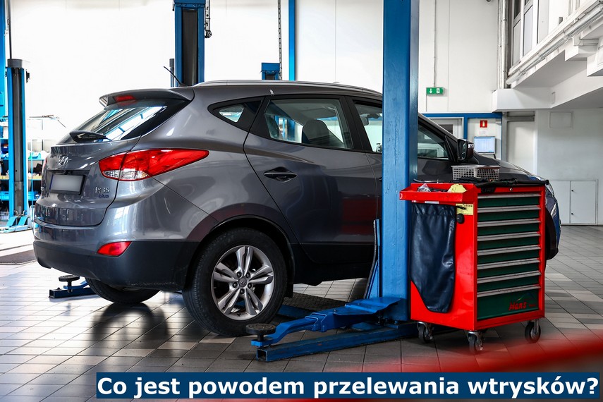 Co jest powodem przelewania wtrysków? Co jest powodem przelewania wtrysków?