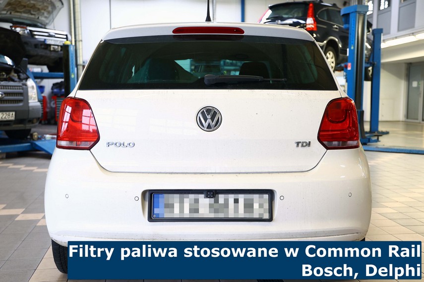 Filtry paliwa stosowane w Common Rail Bosch, Delphi Filtry paliwa