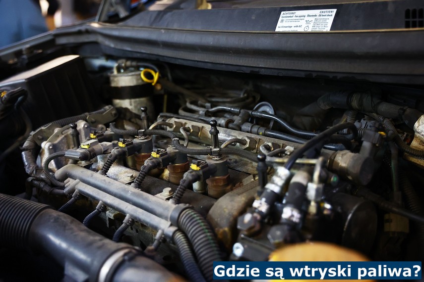 Gdzie są wtryski paliwa? Gdzie są wtryskiwacze paliwa?