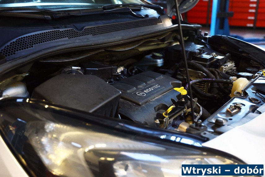 Wtryski – dobór Dobór wtryskiwaczy