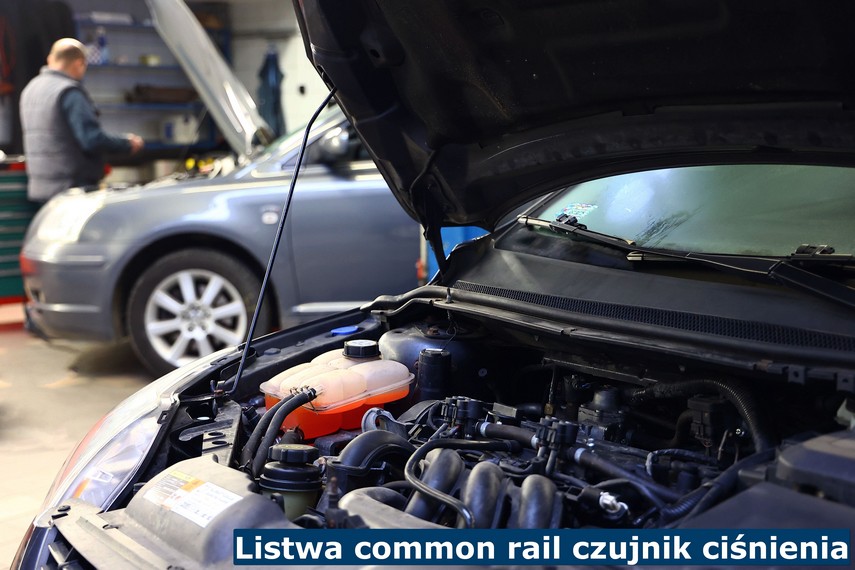 Listwa common rail czujnik ciśnienia Listwa common rail