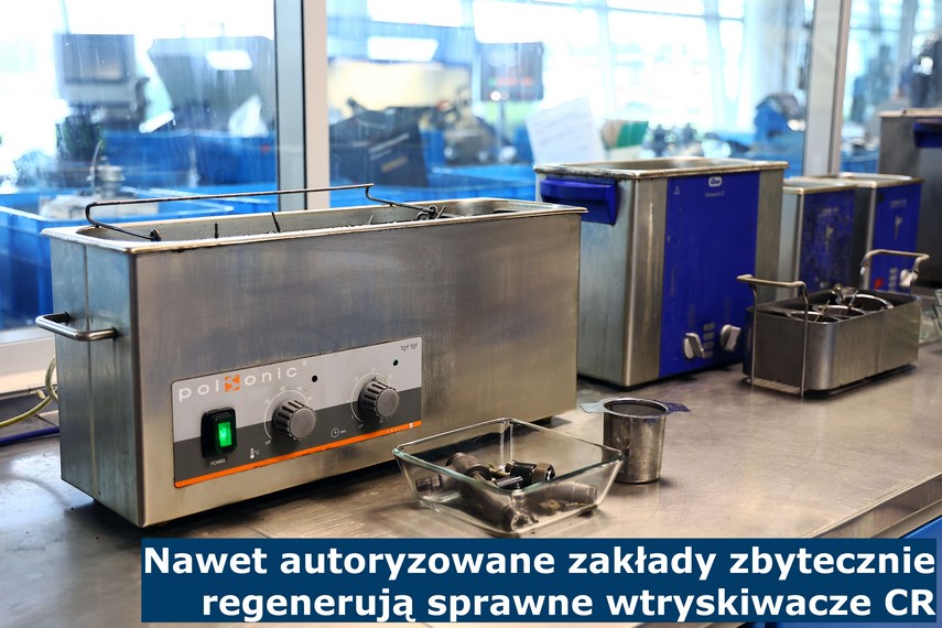 Nawet autoryzowane zakłady zbytecznie regenerują sprawne wtryskiwacze CR - Regeneracja wtryskiwaczy Nawet autoryzowane zakłady zbytecznie regenerują sprawne wtryskiwacze CR - Regeneracja wtryskiwaczy