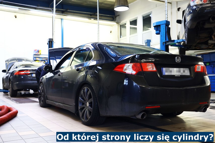 Od której strony liczy się cylindry? Jak liczymy cylindry?