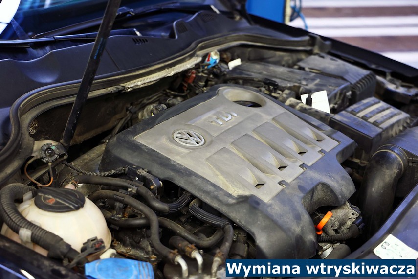 Wymiana wtryskiwacza Wymiana wtrysków