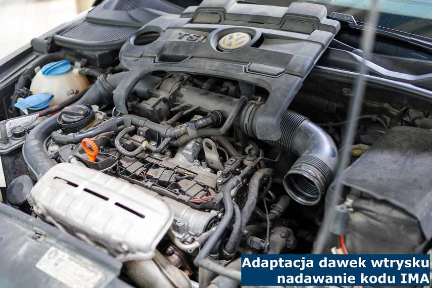Adaptacja dawek wtrysku - nadawanie kodu IMA Po nadaniu kodów IMA należy wprowadzić je do sterownika silnika