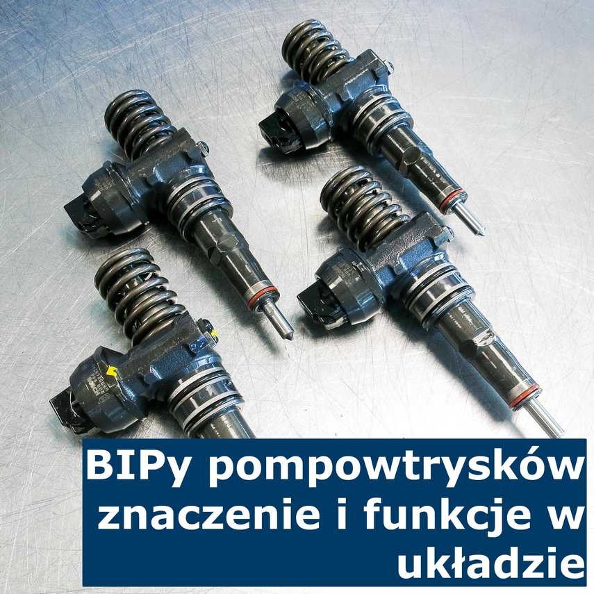 BIPy pompowtrysków - znaczenie i funkcje w układzie Znaczenie ustawienia BIPów jest tak duże, że otrzymało swoją nazwę - 3 faza regeneracji pompowtryskiwaczy