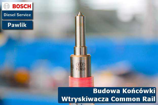 Budowa Końcówki Wtryskiwacza Common Rail Końcówka wtryskiwacza Common Rail