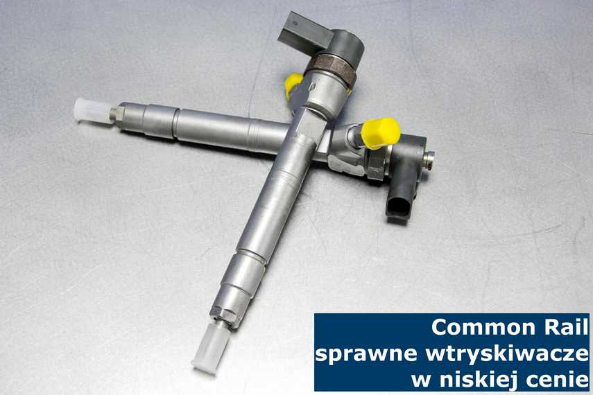 Common Rail - sprawne wtryskiwacze w niskiej cenie Wtryskiwacze Common Rail po regeneracji są tańsze niż nowe wtryski