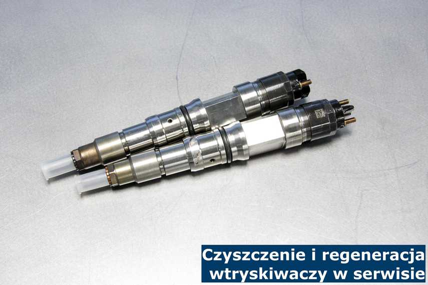 Czyszczenie i regeneracja wtryskiwaczy w serwisie Zregenerowane w serwisie wtryskiwacze mają parametry identyczne jak wtryski nowe
