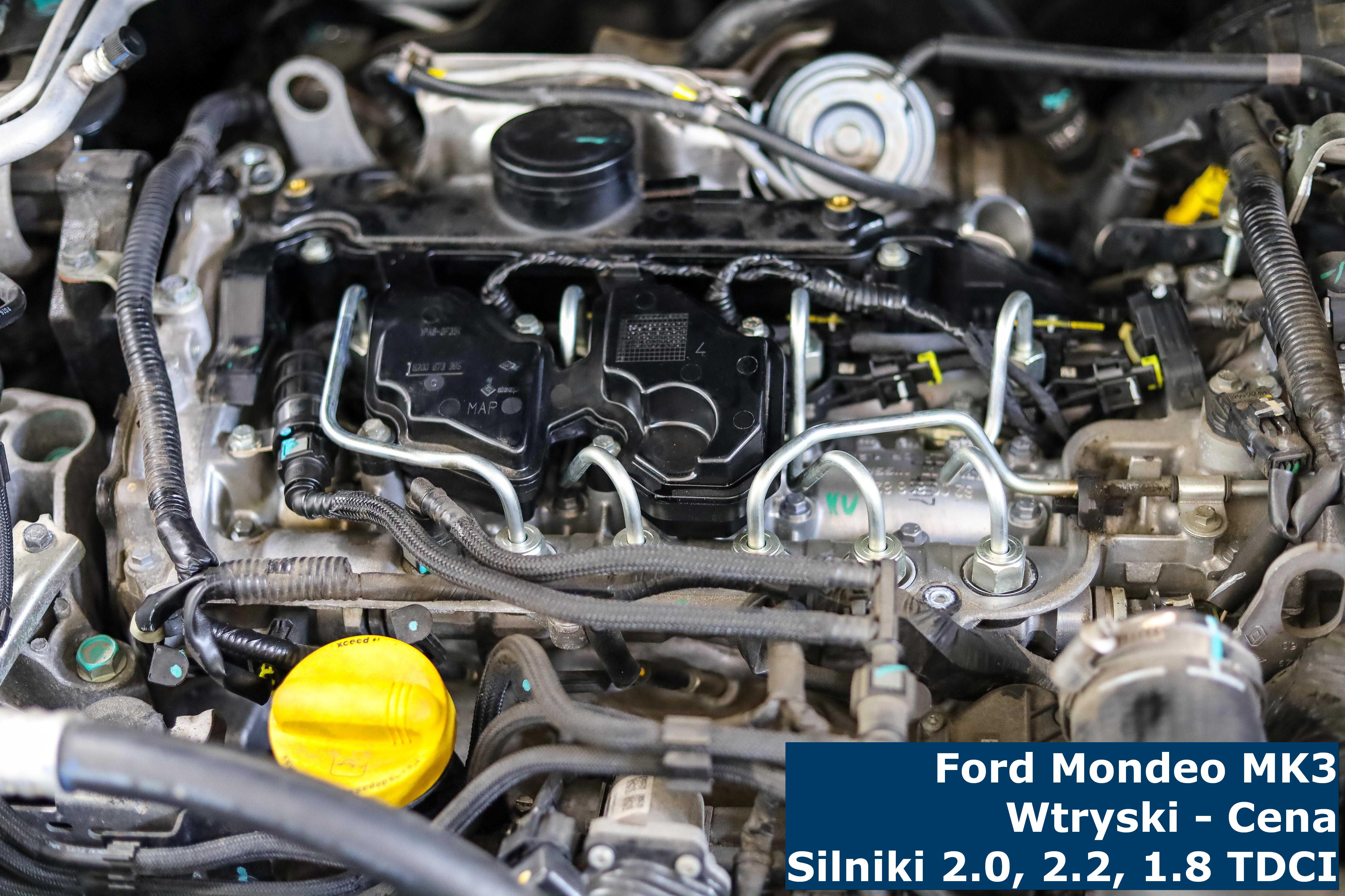 Ford Mondeo Mk3 – Wtryski - Cena. Silniki 2.0, 2.2, 1.8 Tdci