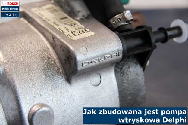 Jak zbudowana jest pompa wtryskowa Delphi Pompa wtryskowa Delphi