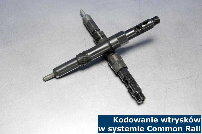 Kodowanie wtrysków w systemie Common Rail Wtryskiwacze w systemie Common Rail wymagają kodowania do poprawnej pracy