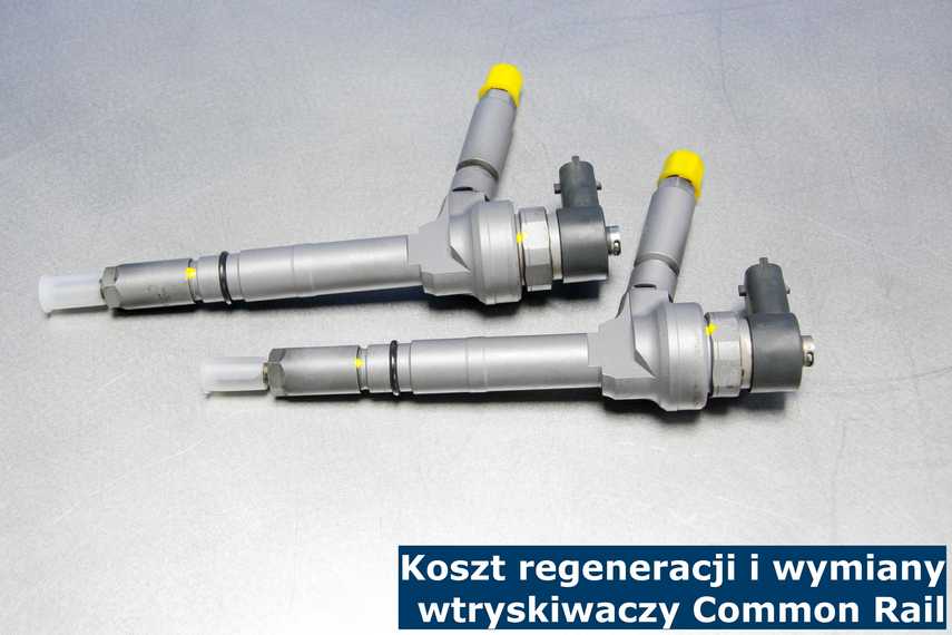 Koszt regeneracji i wymiany wtryskiwaczy Common Rail Koszt regeneracji zamieszczonych na zdjęciu wtryskiwaczy jest znacznie niższy niż koszt wymiany
