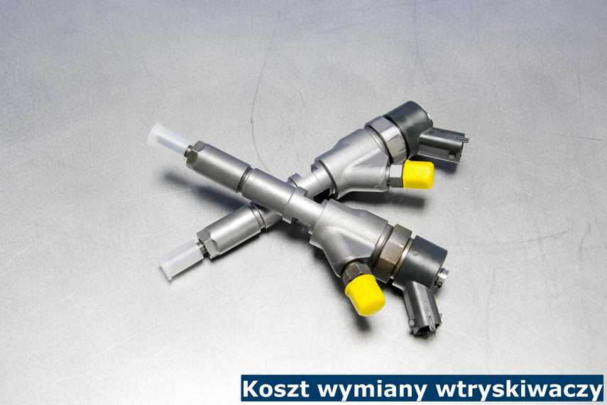 Koszt wymiany wtryskiwaczy Koszt wymiany wtryskiwaczy jest bardzo wysoki. Lepiej jest regenerować wtryski.