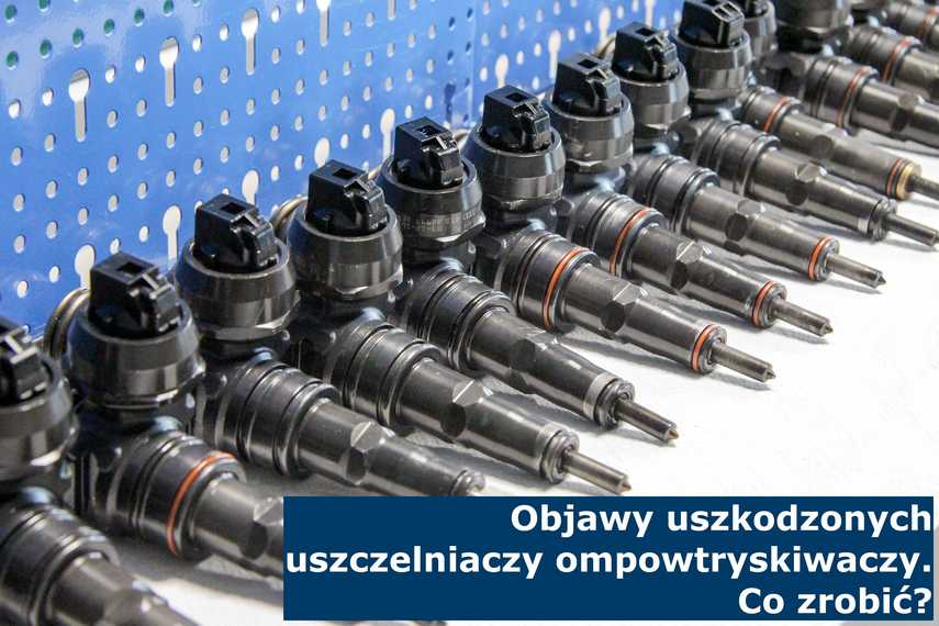 Objawy uszkodzonych uszczelniaczy pompowtryskiwaczy. Co zrobić? Po pojawieniu się objawów uszkodzenia pompowtryskiwaczy wymontowano je i wysłano do regeneracji