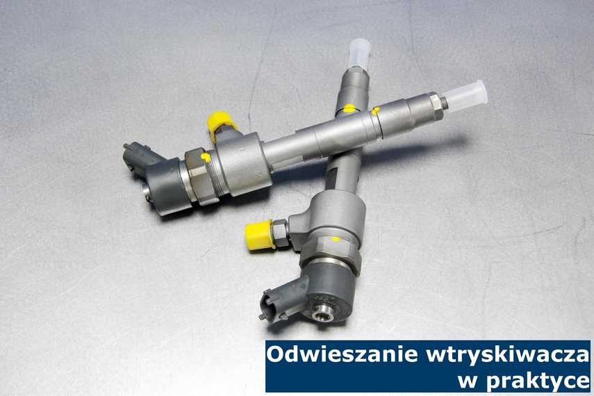 Odwieszanie wtryskiwacza w praktyce W praktyce wtryski odwiesić można tylko w procesie regeneracji