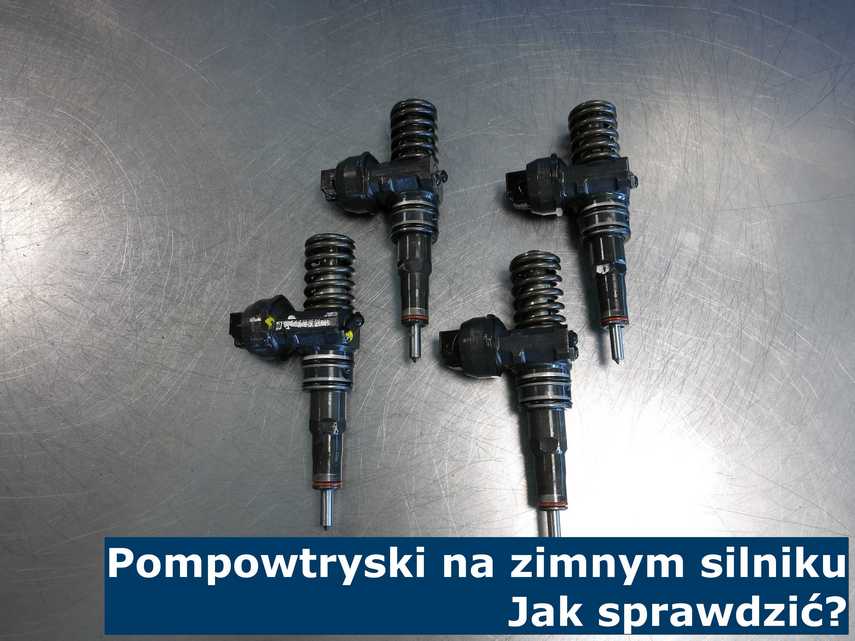 Pompowtryski na zimnym silniku. Jak sprawdzić? Uszkodzone pompowtryskiwacze pracują niepoprawnie na zimnym silniku