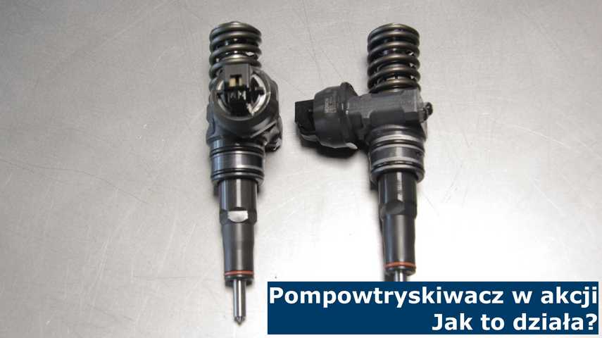 Pompowtryskiwacze w akcji - jak to działa? Pompowtryskiwacz ze zdjęcia nie działał zbyt dobrze więc został zregenerowany