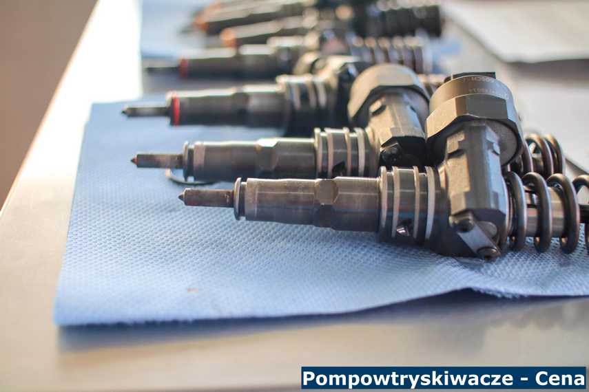 Pompowtryskiwacze - cena Cena pompowtryskiwaczy jest różna - jak cena ich regeneracji - zależy od wielu czynników