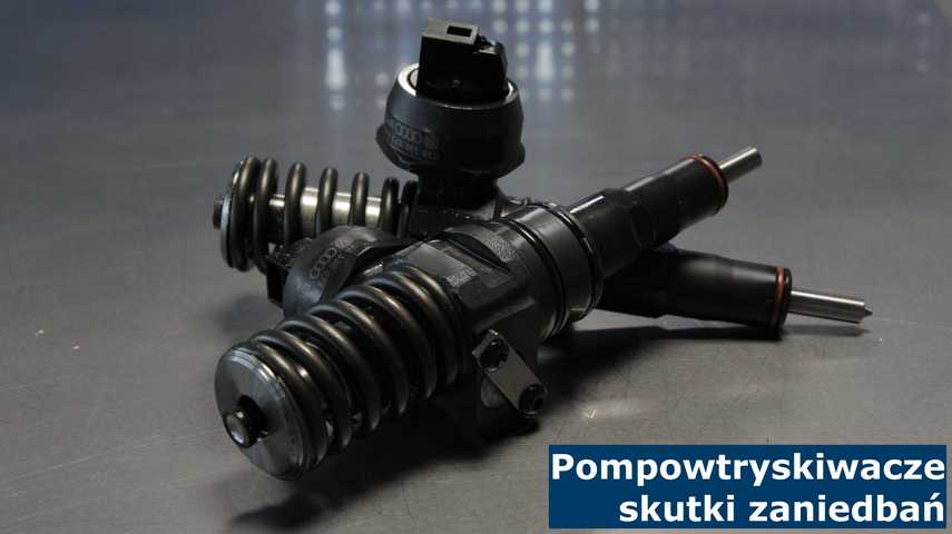 Pompowtryskiwacze - skutki zaniedbań Usterki w pompowtryskiwaczach powstają najczęściej wskutek zaniedbań