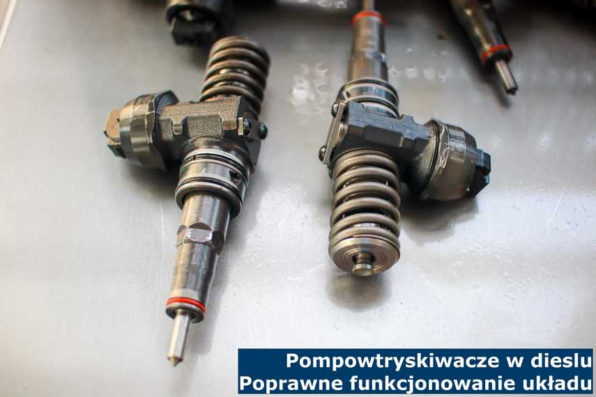 Pompowtryskiwacze w dieslu - poprawne działanie układu Pompowtryskiwacze z niepoprawnie działającego układu wysłano do regeneracji