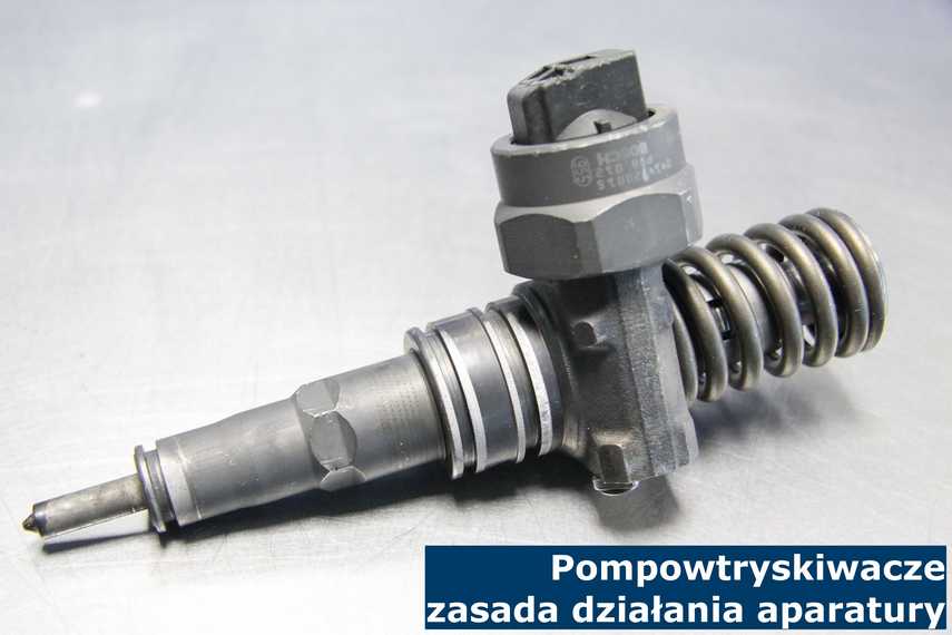 Pompowtryskiwacze - zasada działania aparatury Działające zgodnie z zasadami pompowtryskiwacze są bardzo trwałe