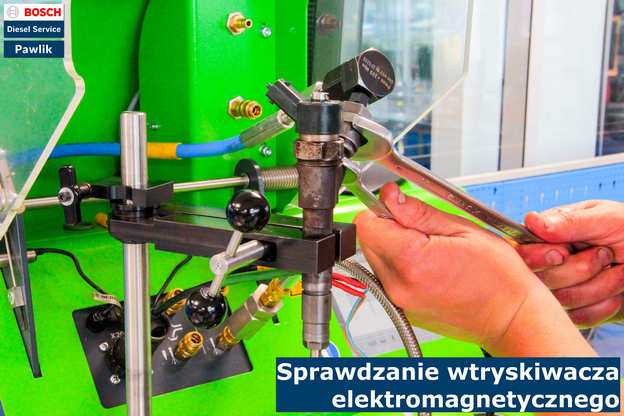 Sprawdzanie wtryskiwacza elektromagnetycznego Sprawdzanie wtryskiwacza elektromagnetycznego