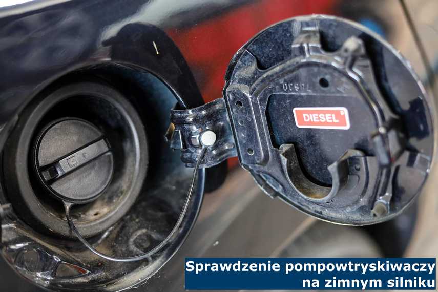 Sprawdzenie pompowtryskiwaczy na zimnym silniku Po sprawdzeniu pracy pompowtrysków na zimnym silniku okazało się, że muszą zostać poddane regeneracji