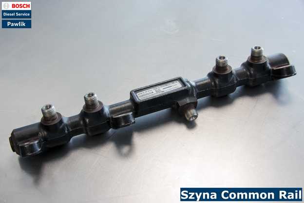 Szyna Common Rail Element układu Common Rail - szyna