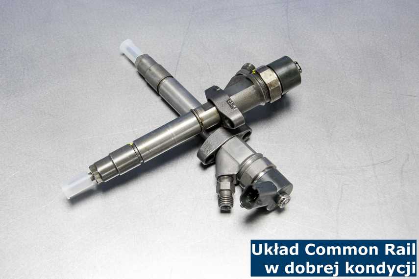 Układ Common Rail w dobrej kondycji Zachowanie wtryskiwaczy w dobrej kondycji gwarantuje poprawną pracę układu Common Rail