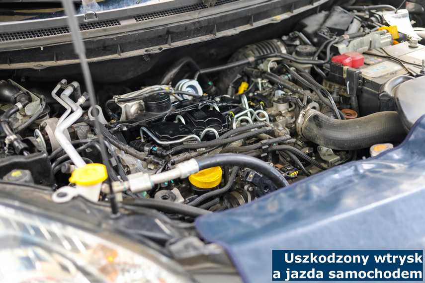 Uszkodzony wtrysk a jazda samochodem Jazda samochodem z uszkodzonym wtryskiem jest wysoce nierekomendowana